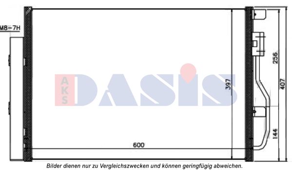 AKS DASIS Lauhdutin, ilmastointilaite 152052N